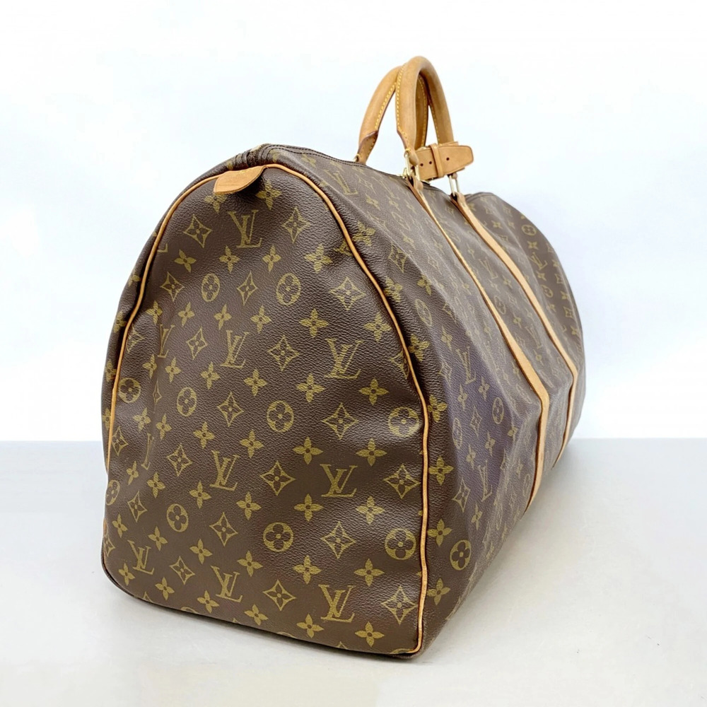 LOUIS VUITTON Brown Monogram Keepall 60 Boston Bag - Picture 2 of 12